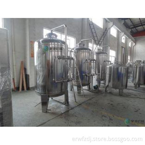 Mineral Water Purifying Machine Semi Automatic UF Water Tre